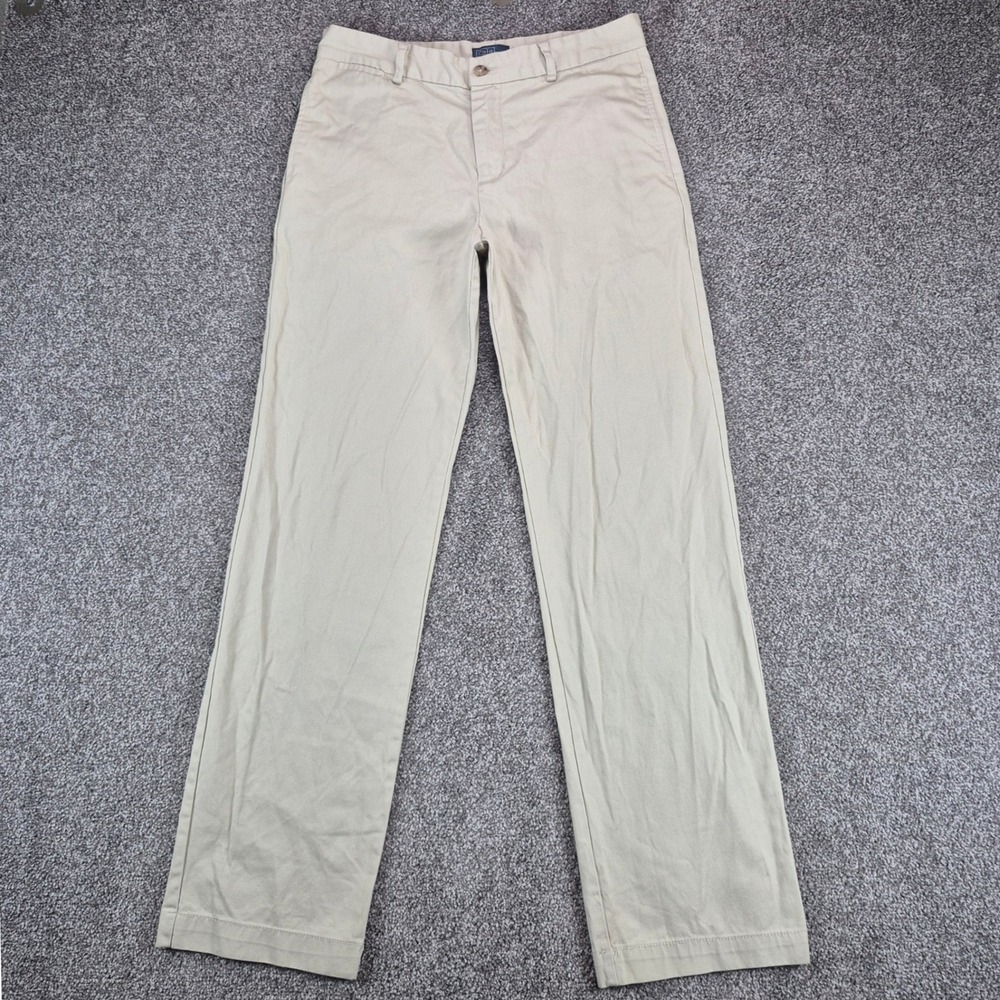 Polo Ralph Lauren Chino Pants Boys 18 Tan Khaki Cotton Straight Leg